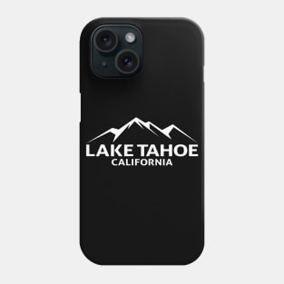 Skiing Lake Tahoe Ski California Phone Case