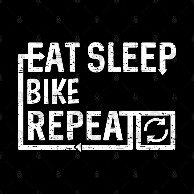 Eat Sleep Bike by Flippin' Sweet Gear