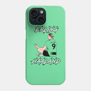 Haaland #9 Meditation/Zen Pose MC 22 Football Celebration Phone Case