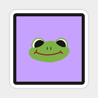 frog (purple) Magnet