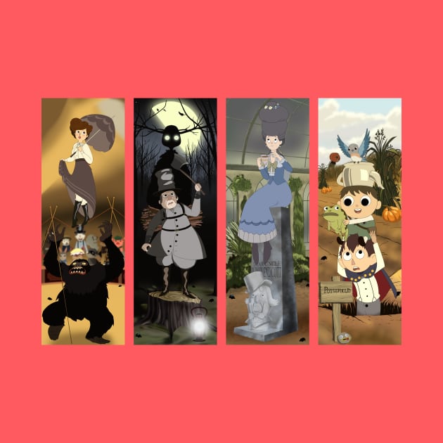 Over the Garden Wall Portraits by DJ O'Hea