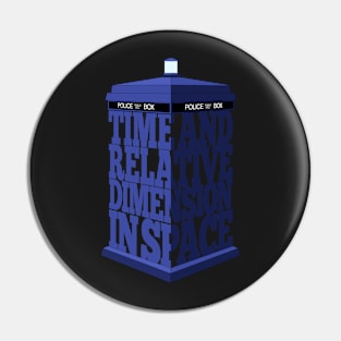 My type of TARDIS Pin