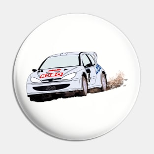 206 WRC Pin