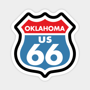 Route 66 Oklahoma Magnet