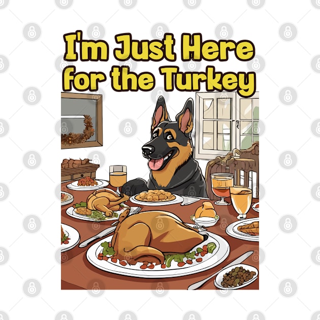 I'm Just Here for the Turkey by Cheeky BB