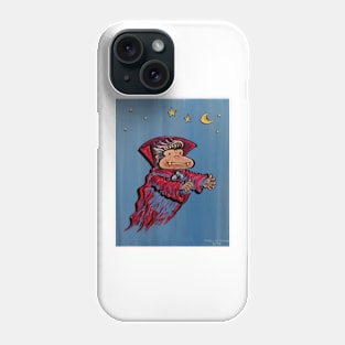 Vampire Ape in Red Phone Case