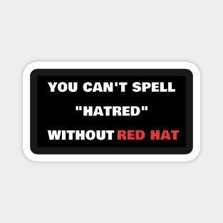 Stop the hate anti Trump stickers mugs gift Magnet