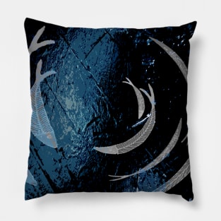 Metallic fishes Pillow