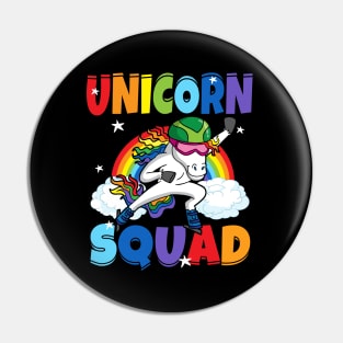 Unicorn Squad Speed Skate Ice Skater Winter Sports Pin