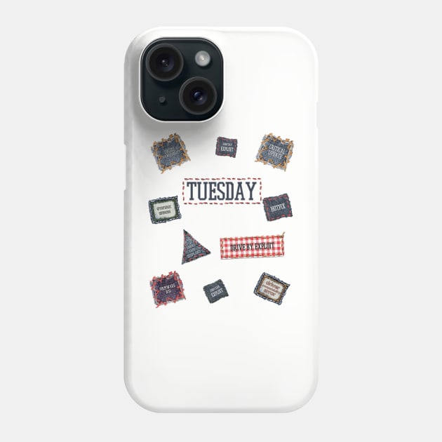 Patch Tuesday Funny Cybersecurity Fancy Dress Phone Case by NerdShizzle