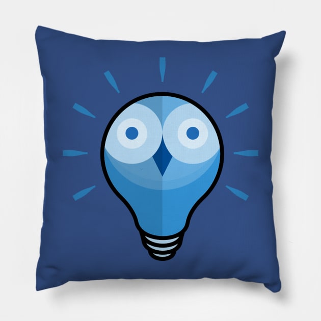 Eureka Owl Pillow by JohnMiniaci