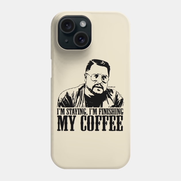 Walter Sobchak Phone Case by valentinahramov