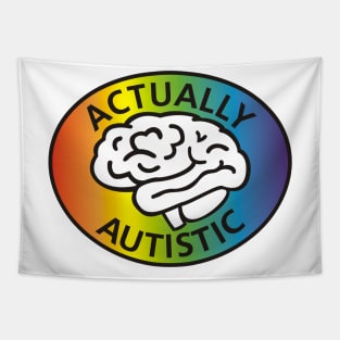 Actually Autistic Tapestry