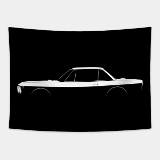 Lancia Fulvia 1600 HF Corsa Silhouette Tapestry