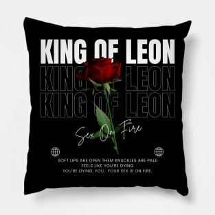 King Of Leon // Flower Pillow