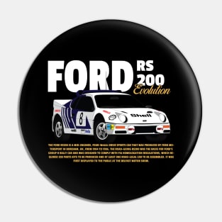 FORD RS200 EVO Pin