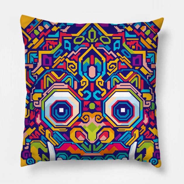 BARONG POP ART Pillow by mrcatguys