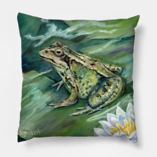 Spirit of Frog Pillow