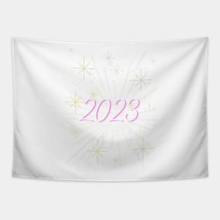 Red New Year Design 2023 - Ring in the New Year Tapestry