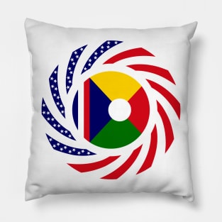 Reunion American Multinational Patriot Flag Series Pillow