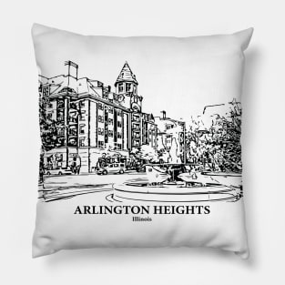 Arlington Heights - Illinois Pillow