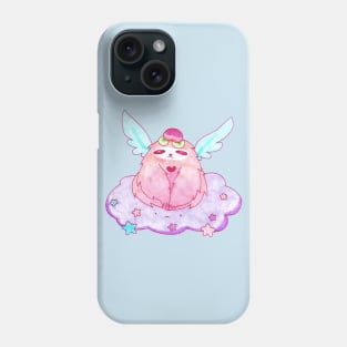 Peach Fruit Angel Sloth Phone Case