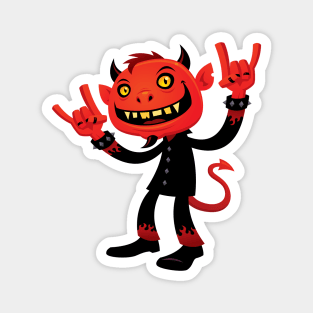 Heavy Metal Devil Magnet