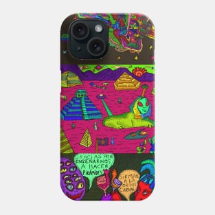 Palenque´s Astronaut Phone Case