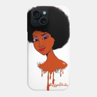 Happy to be natural Phone Case