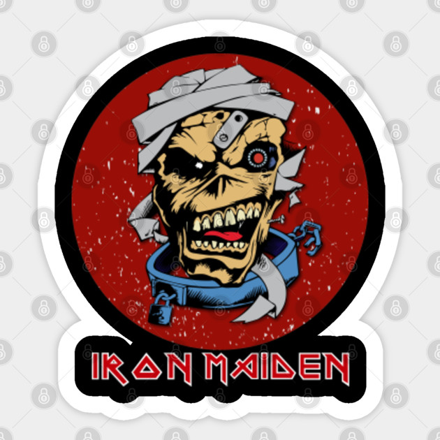 Eddie Iron Maiden Iron Maiden Eddie Sticker Teepublic