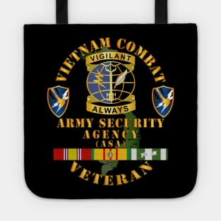 Vietnam Combat Veteran - ASA SSI - DUI  w VN SVC Tote