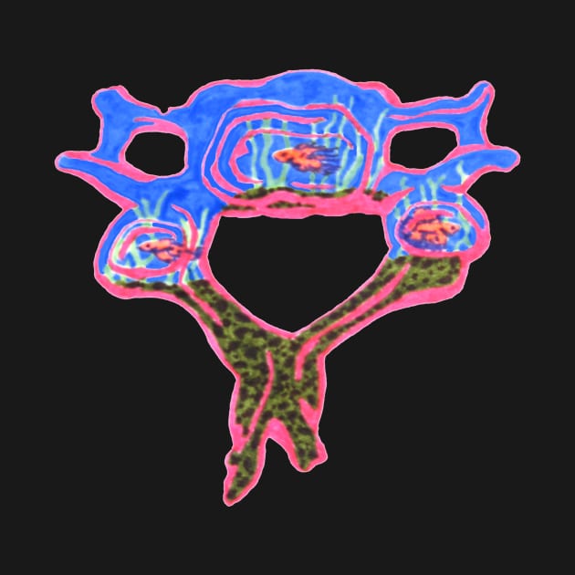 4th Cervical Vertebra Terrarium by RaLiz