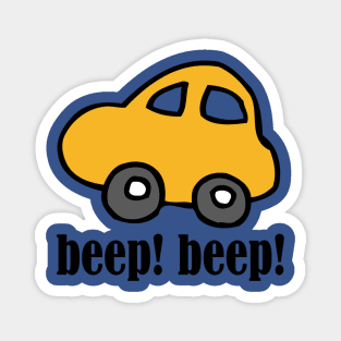 Beep! Beep! Toy Car Magnet