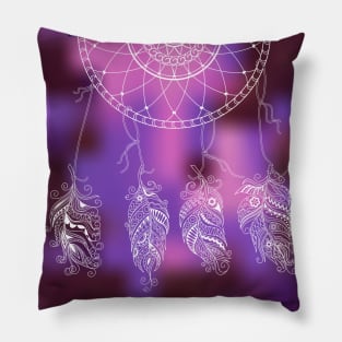 be free with dreamcatcher Pillow