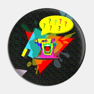 Open Mouth - Zine Culture Pin