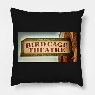 Bird Cage Theatre Pillow