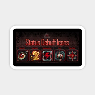 Afflicted Debuff Icons Magnet