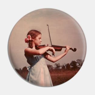 Young Violinist Pin