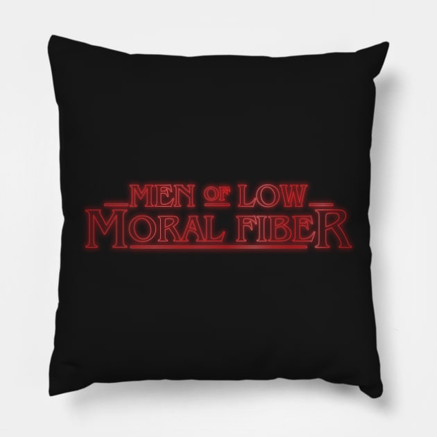 Stranger Things Pillow by menoflowmoralfiber