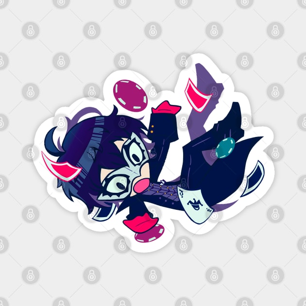 The Whims of Fate (Joker) Magnet by OkiComa