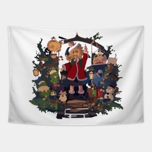 Muppet Christmas Carol Tapestry