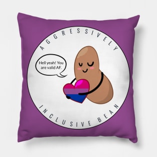 Bi Pride: Aggressively Inclusive Bean Pillow