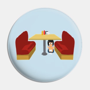 Tina Diner Pin