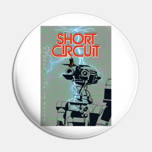 Short circuit minimal movie poster artwork Pin