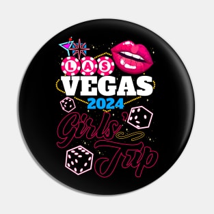 Las Vegas Nevada Women Party Girls Trip 2024 Vacation Trip Pin