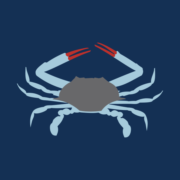 Blue Crab by evisionarts