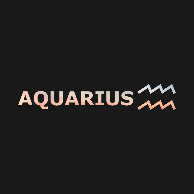 AQUARIUS (air) by Zodiac Lover