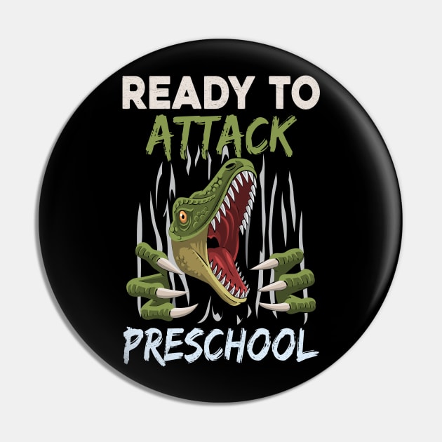 Dinosaur Kids Ready To Attack Preschool Boys Back To School Pin by kateeleone97023