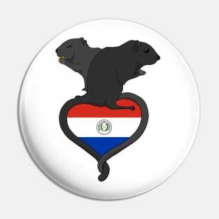 Gerbil Paraguay (dark) Pin