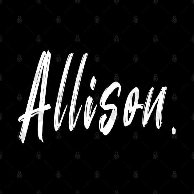 NAME GIRL ALLISON by CanCreate